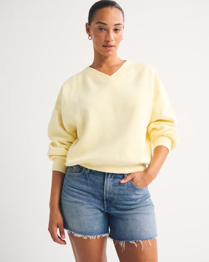 Abercrombie High Rise Dad Short (32)
