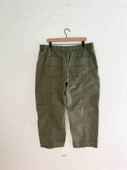 Pilcro Utility Drawstring Pocket Pants (XL)