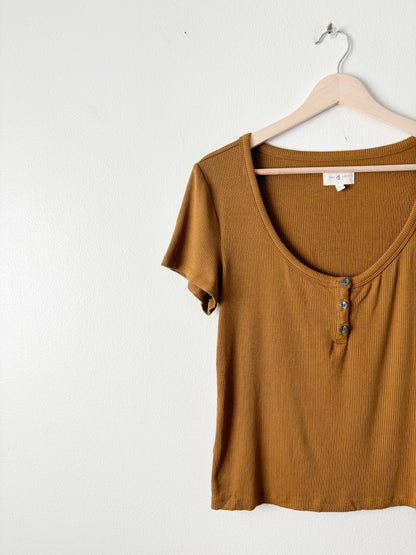 Lou & Grey ribbed top