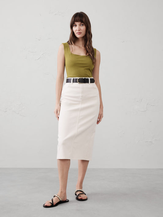 Banana Republic soft stretch tank (xl)