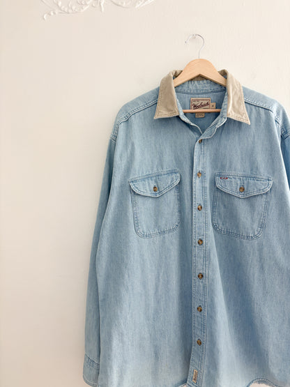 Woolrich Denim Button Up (XL)