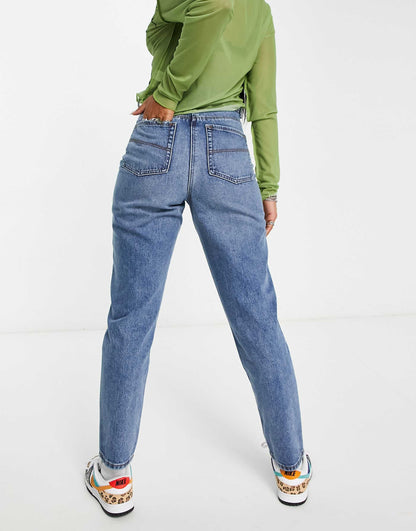 Collusion Denim Mom Jeans (27”)