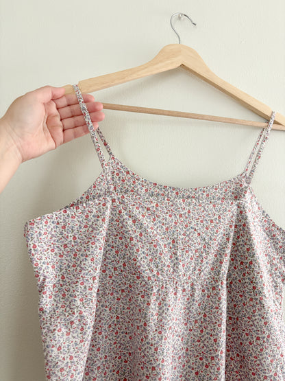 Vintage floral tank top (M/L)