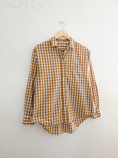 Madewell Gingham Button Up (XS/S)