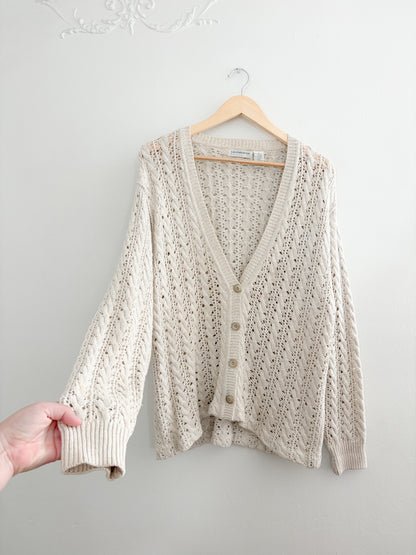 Vintage Liz Claiborne Knit Cardigan 
(S)