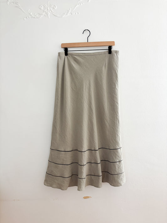 Nwot Silk Blend Skirt