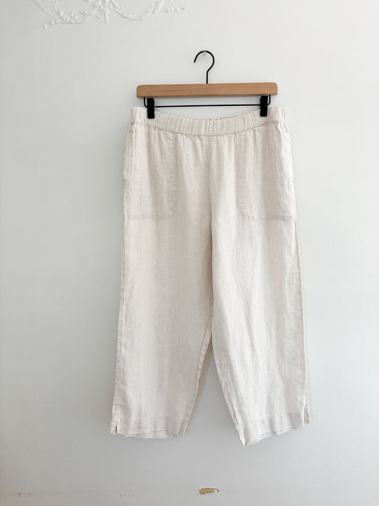 Linen Blend Easy pants