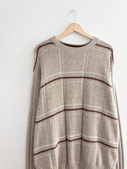 Haggar Plaid patterned sweater (XL)