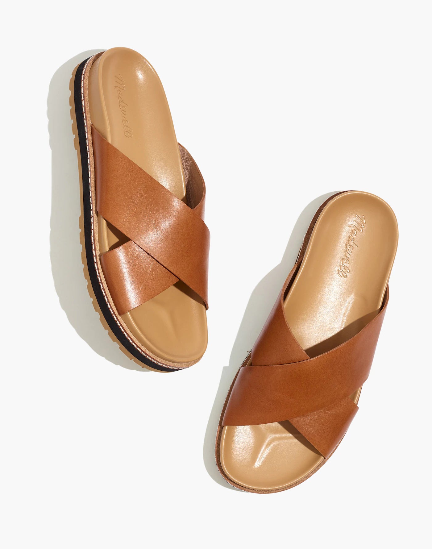 Madewell Dayna Lugsole Leather Sandal (8.5)