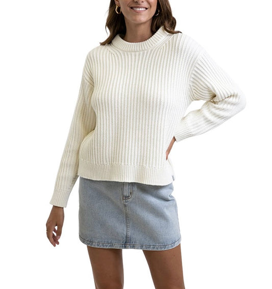 Rhythm Classic Ribbed Sweater (M)