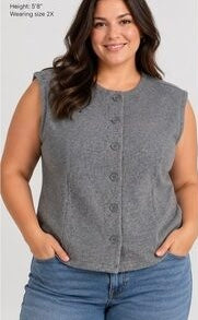 A New Day Sweater Vest (XXL)