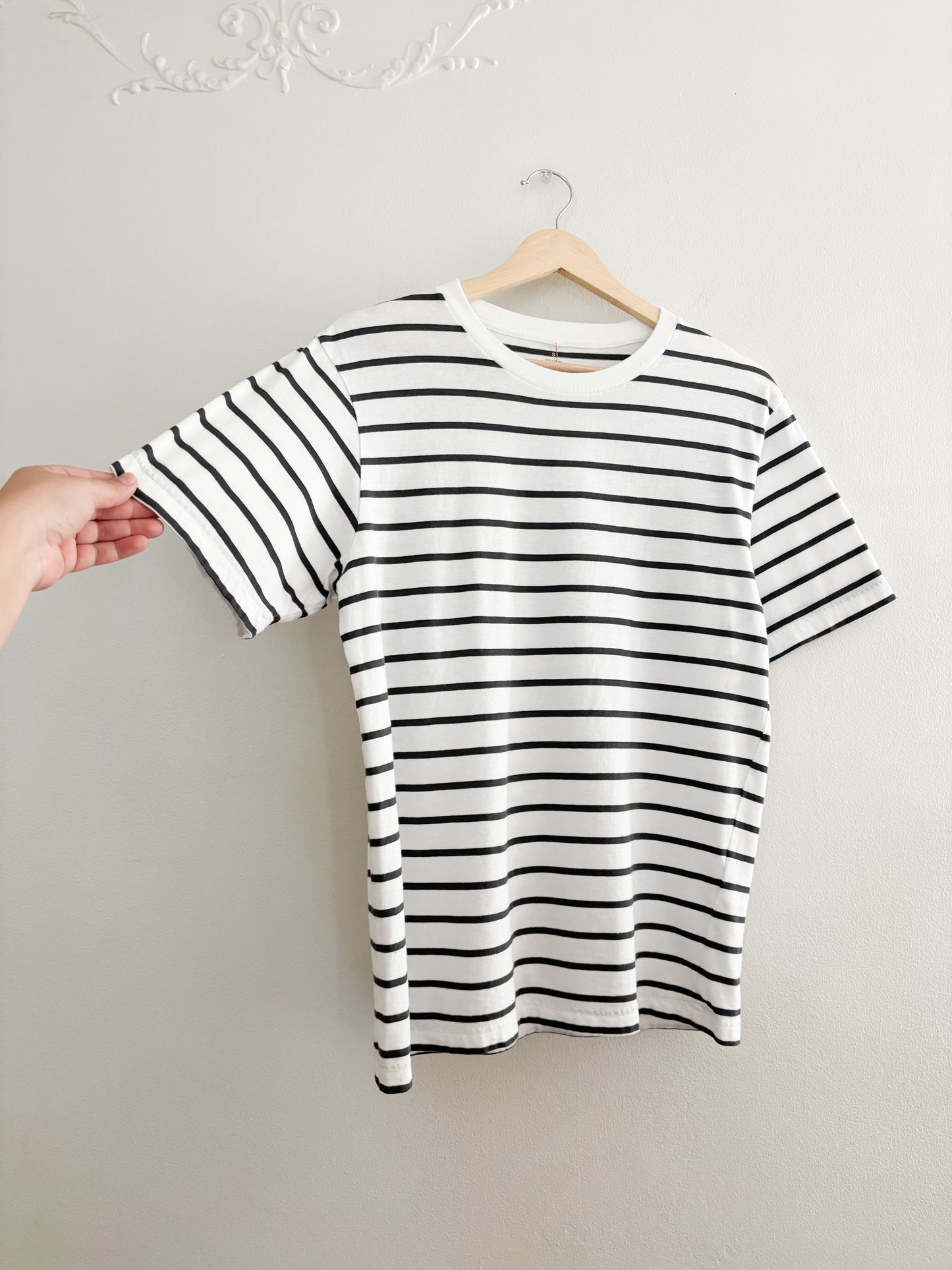 Striped Cotton Tee (S)