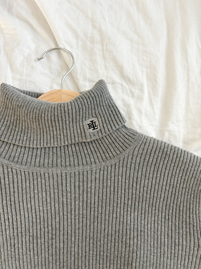 Vintage Ralph Lauren ribbed turtleneck (S)