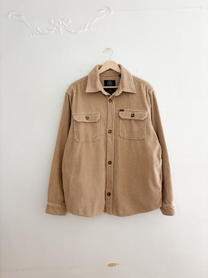 Tan Corduroy Shacket (M)