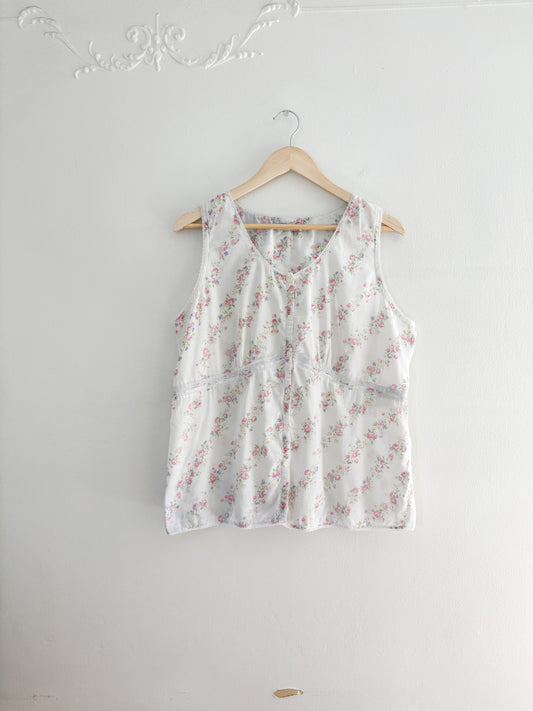 Vintage Laura Ashley Floral Tank Top (M/L)