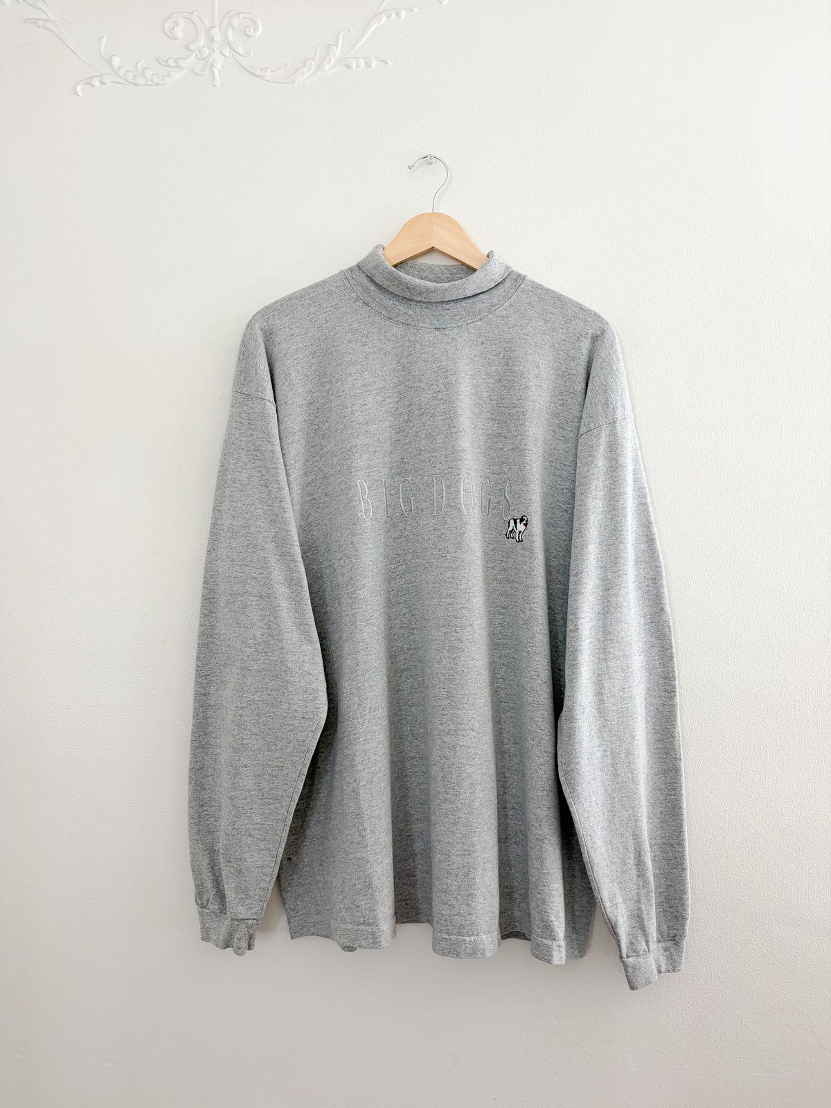 Vintage Big Dogs Turtleneck Long Sleeve (XL)
