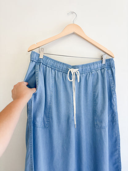 Haven Easy Chambray Pants (XL)