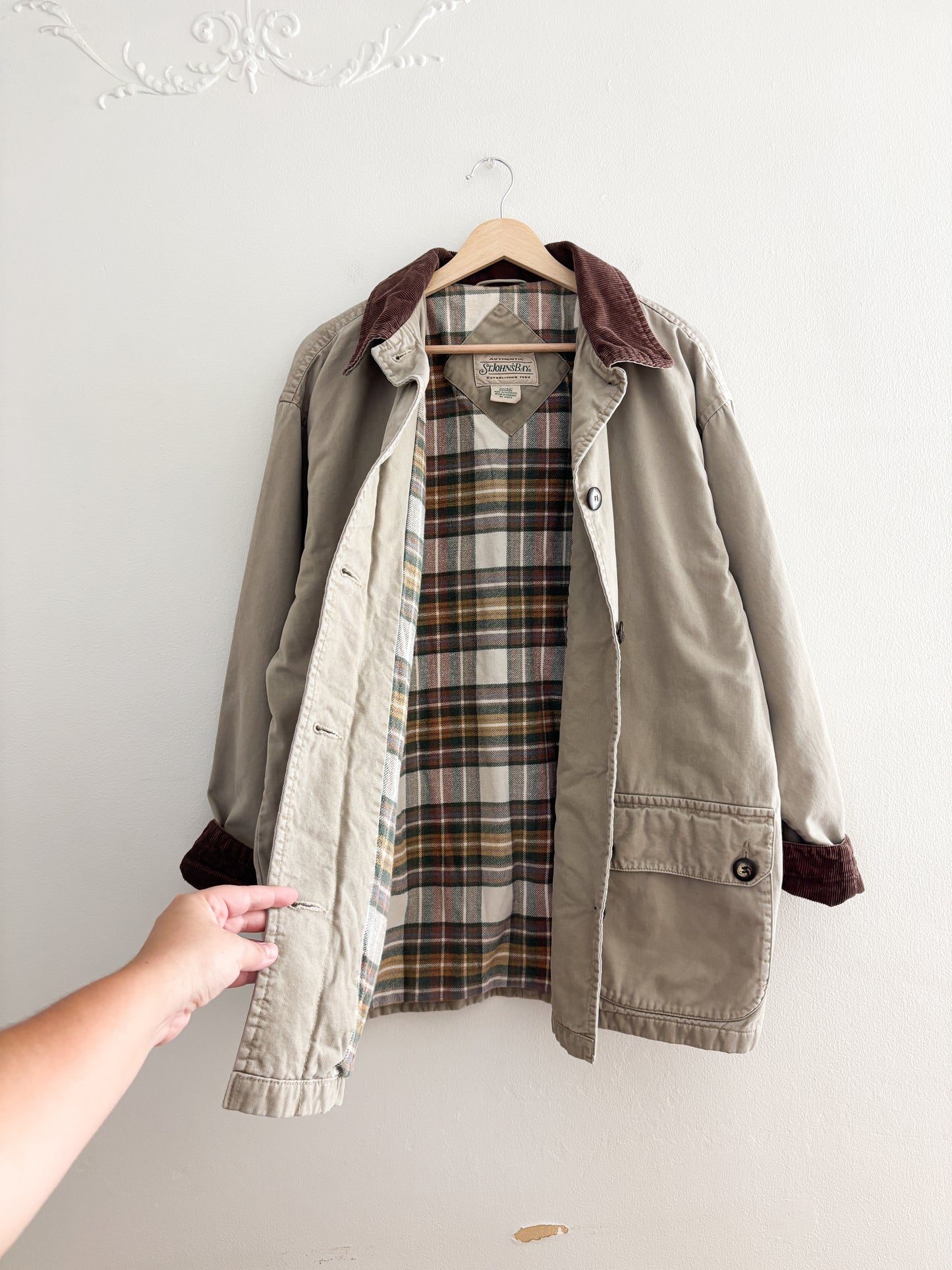 Vintage St. John’s Bay Chore Jacket (XL)