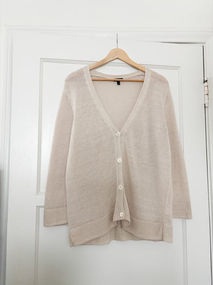 Talbots Linen Cardigan (XL)