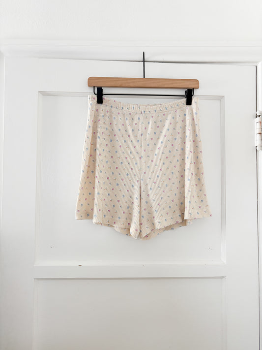 Floral Lounge Shorts (S)