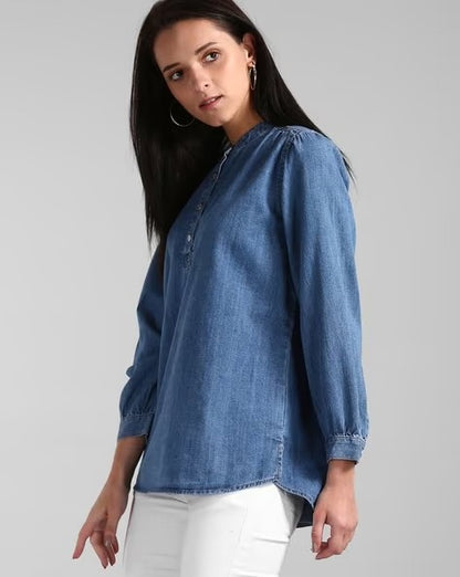 Gap Denim Blouse (L)