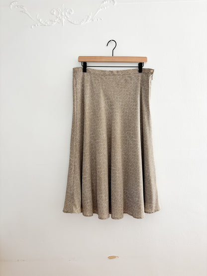 Vintage Polka Dot skirt (L)