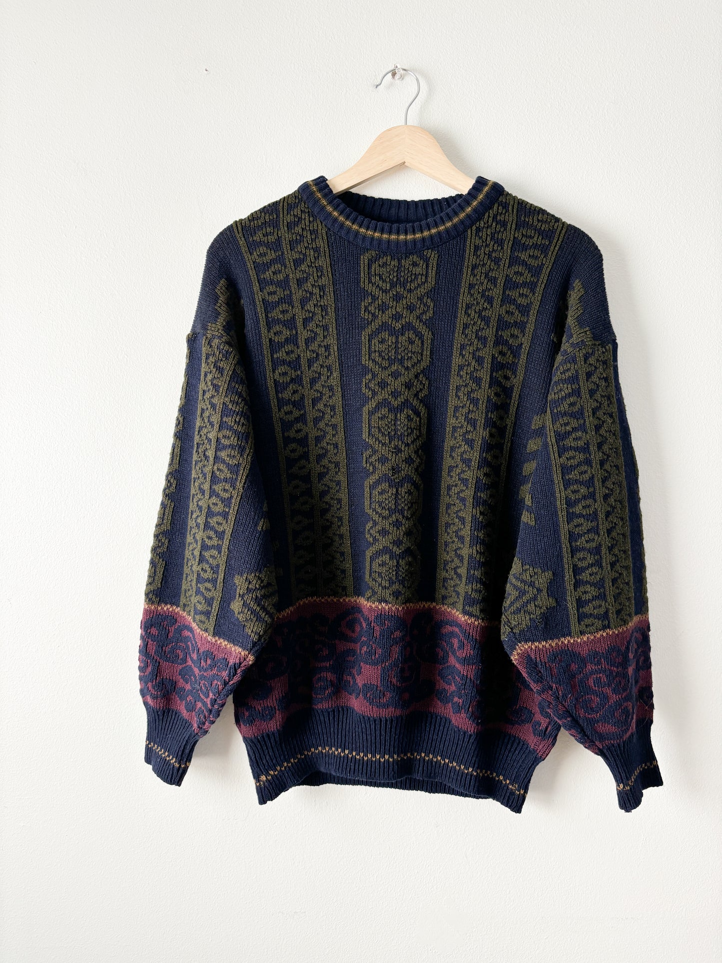Vintage Patterned Knit