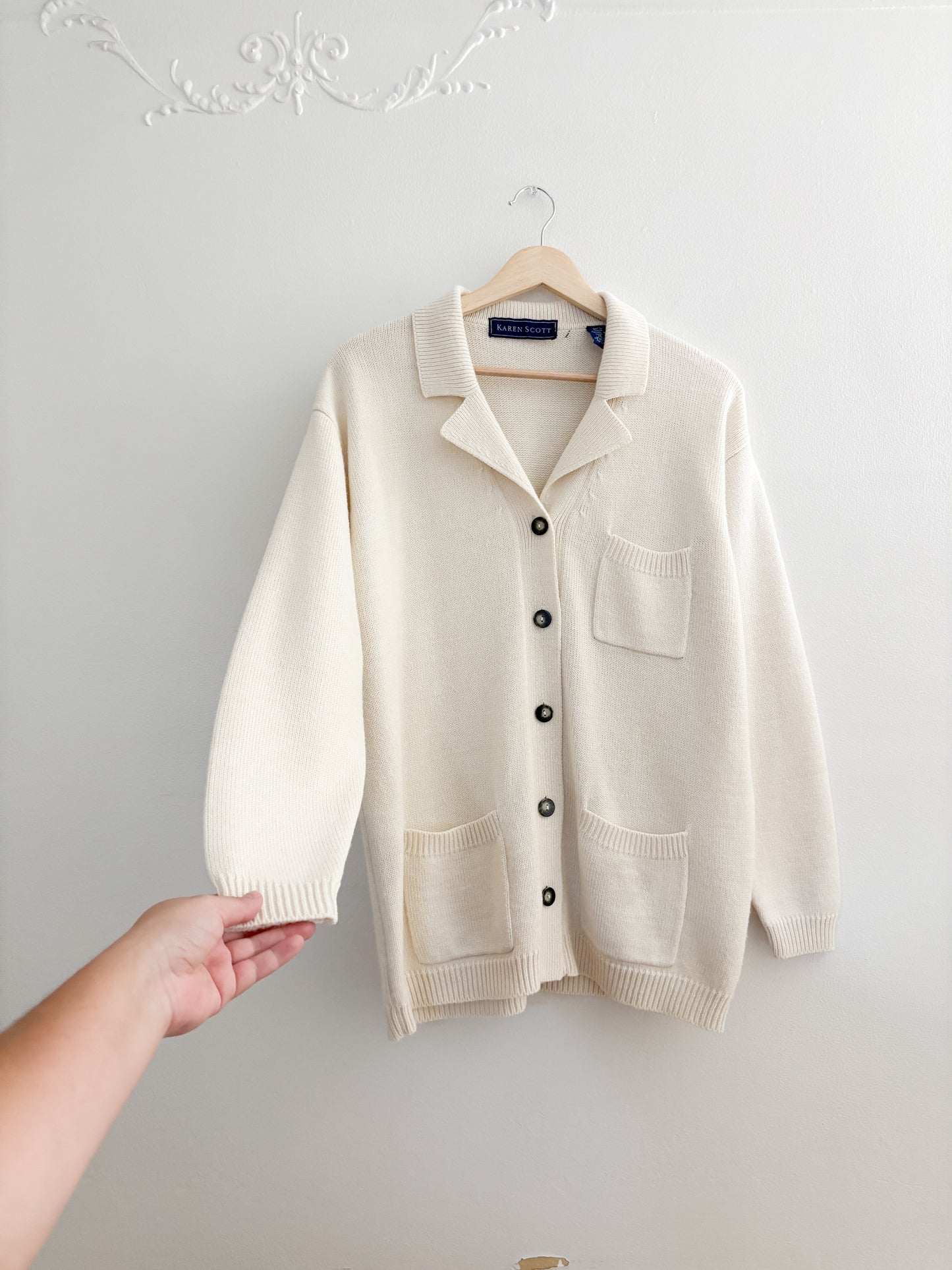 Vintage Karen Scott Cardigan (M)