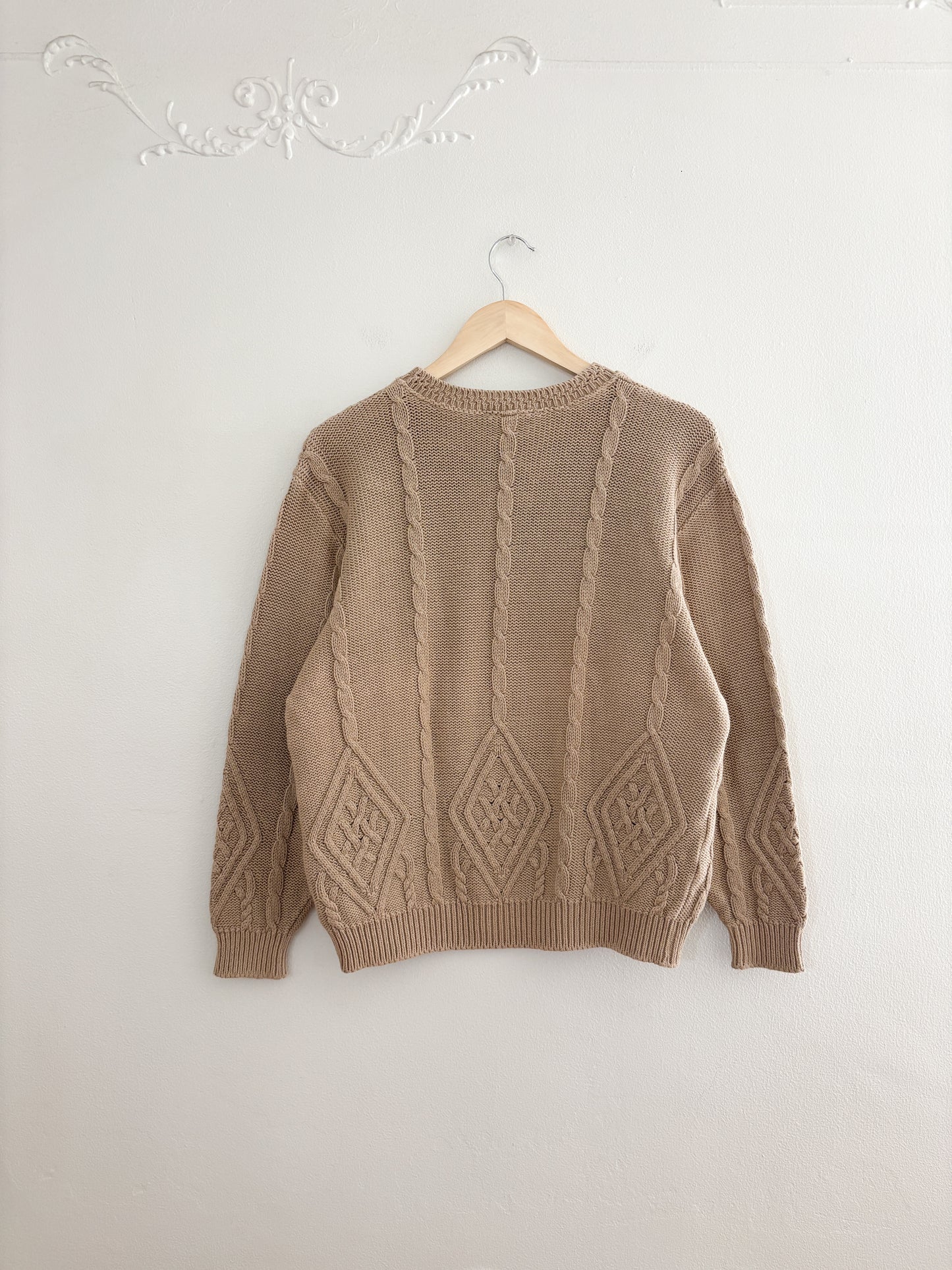 Vintage Talbots Cable Knit Sweater (S)