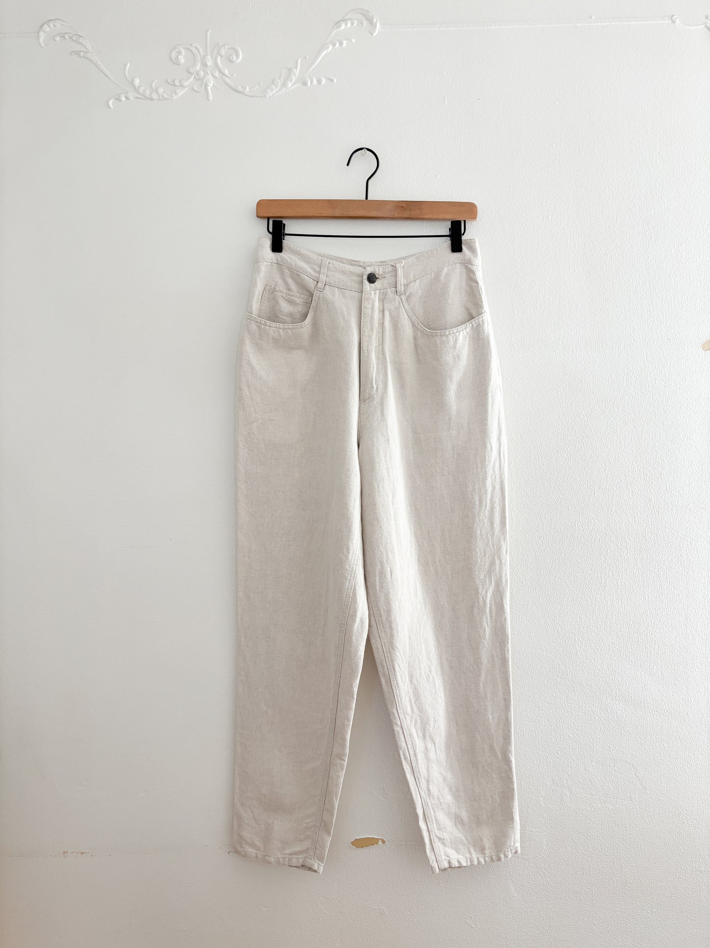 Vintage Linen Talbots Pants (28”)