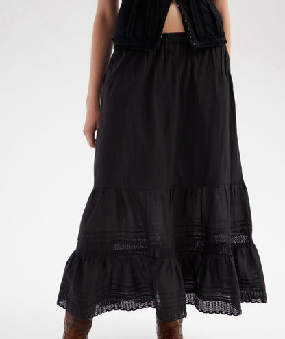 Urban Outfitters Emelie Tiered Skirt