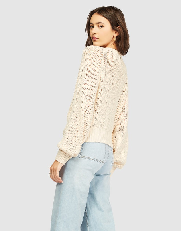 BillaBong knit pullover (M)