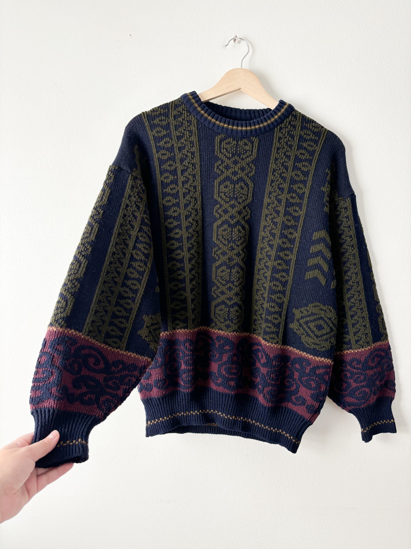 Vintage Patterned Knit