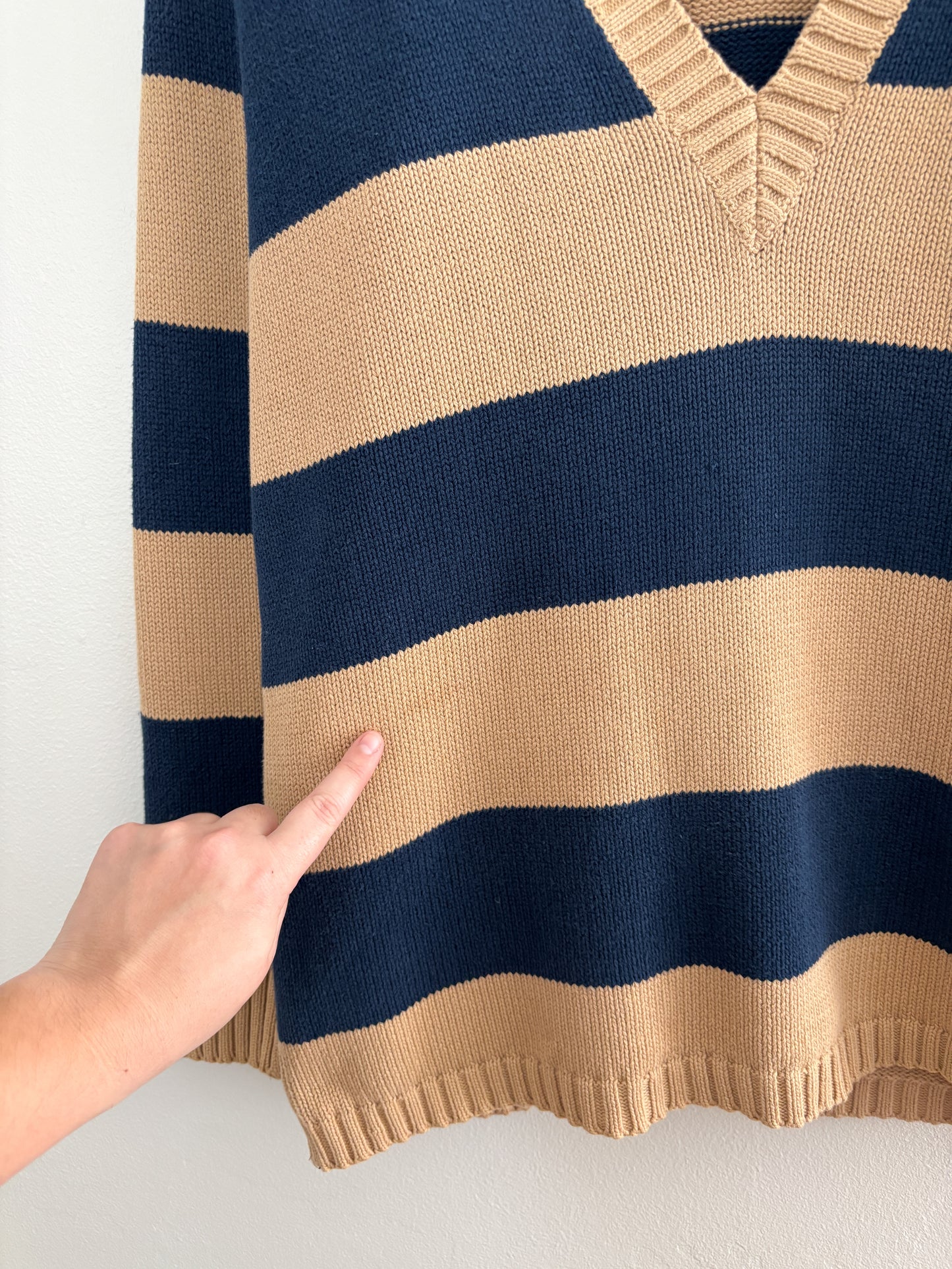 Vintage Liz Claiborne Striped Sweater (M)