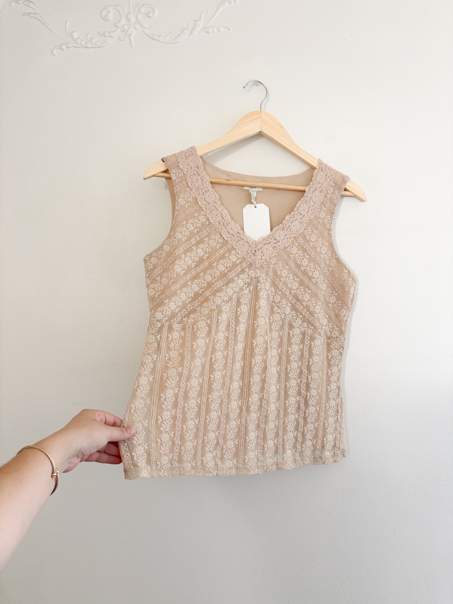 Vintage J Jill Lace Tank (MP)