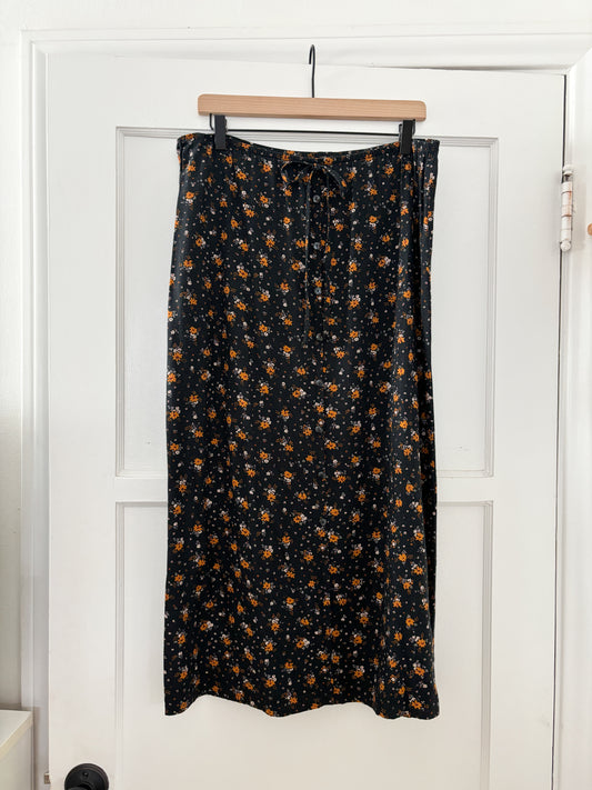 Vintage floral Skirt