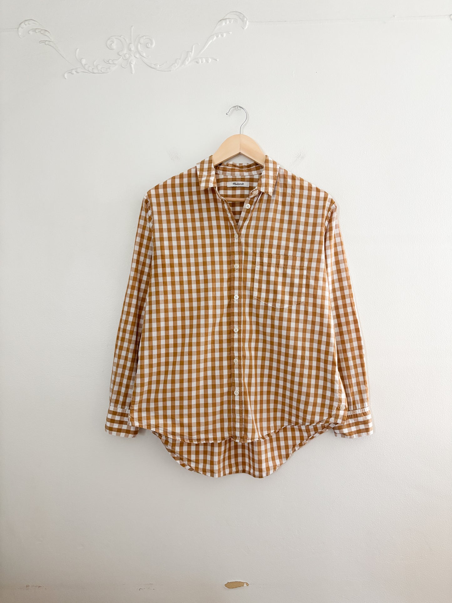 Madewell Gingham Button Up (XS/S)