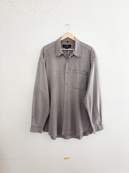 Vintage Plaid Flannel (XL)