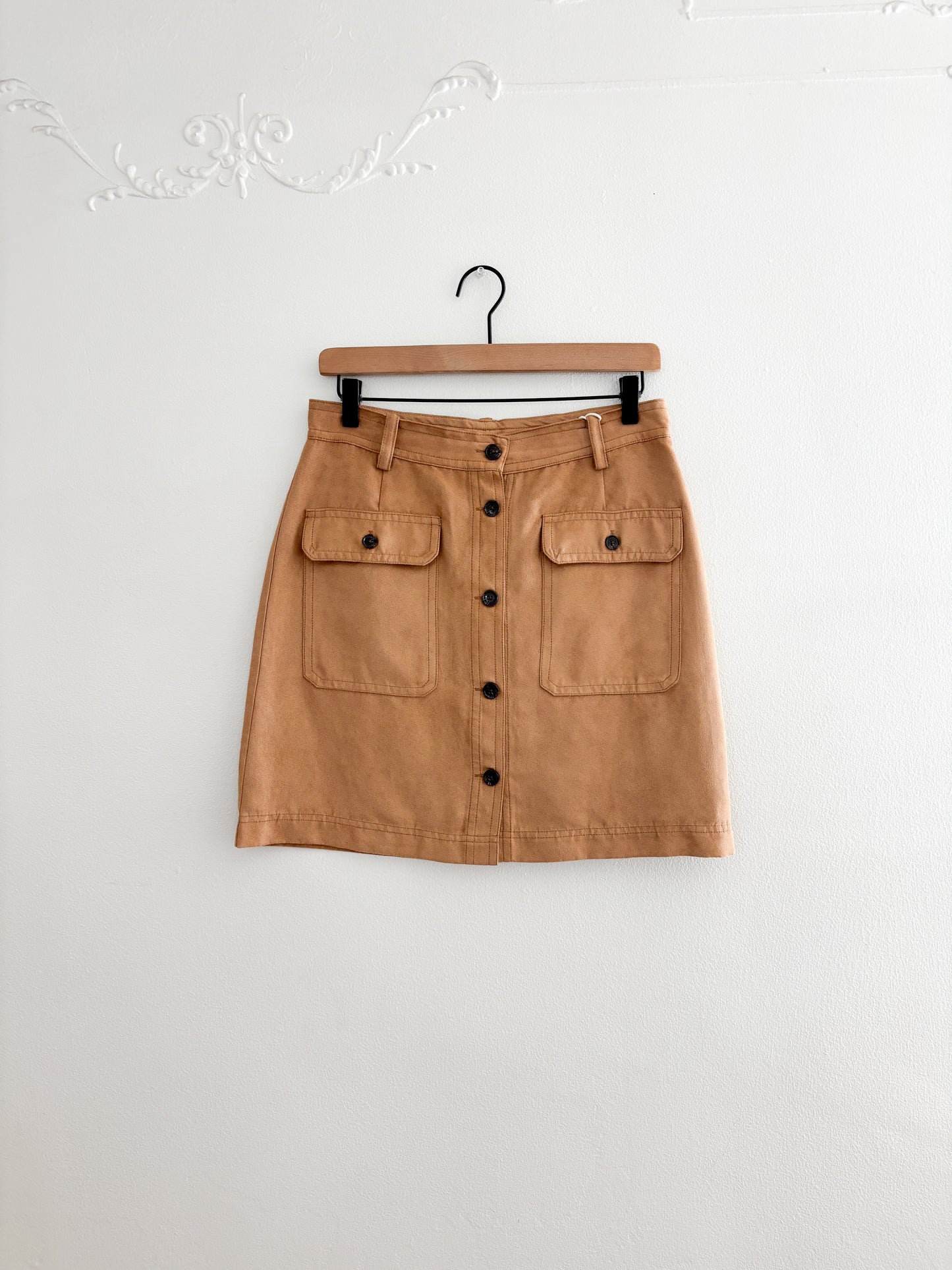 Banana Republic Faux Suede Skirt (28”)