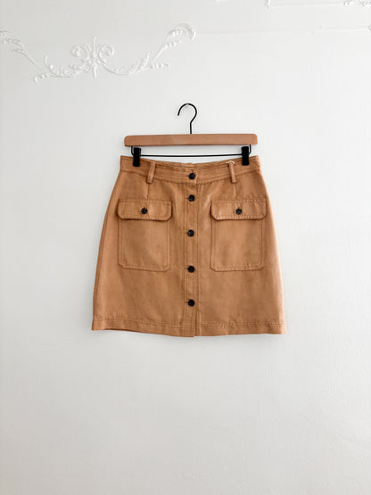 Banana Republic Faux Suede Skirt (28”)