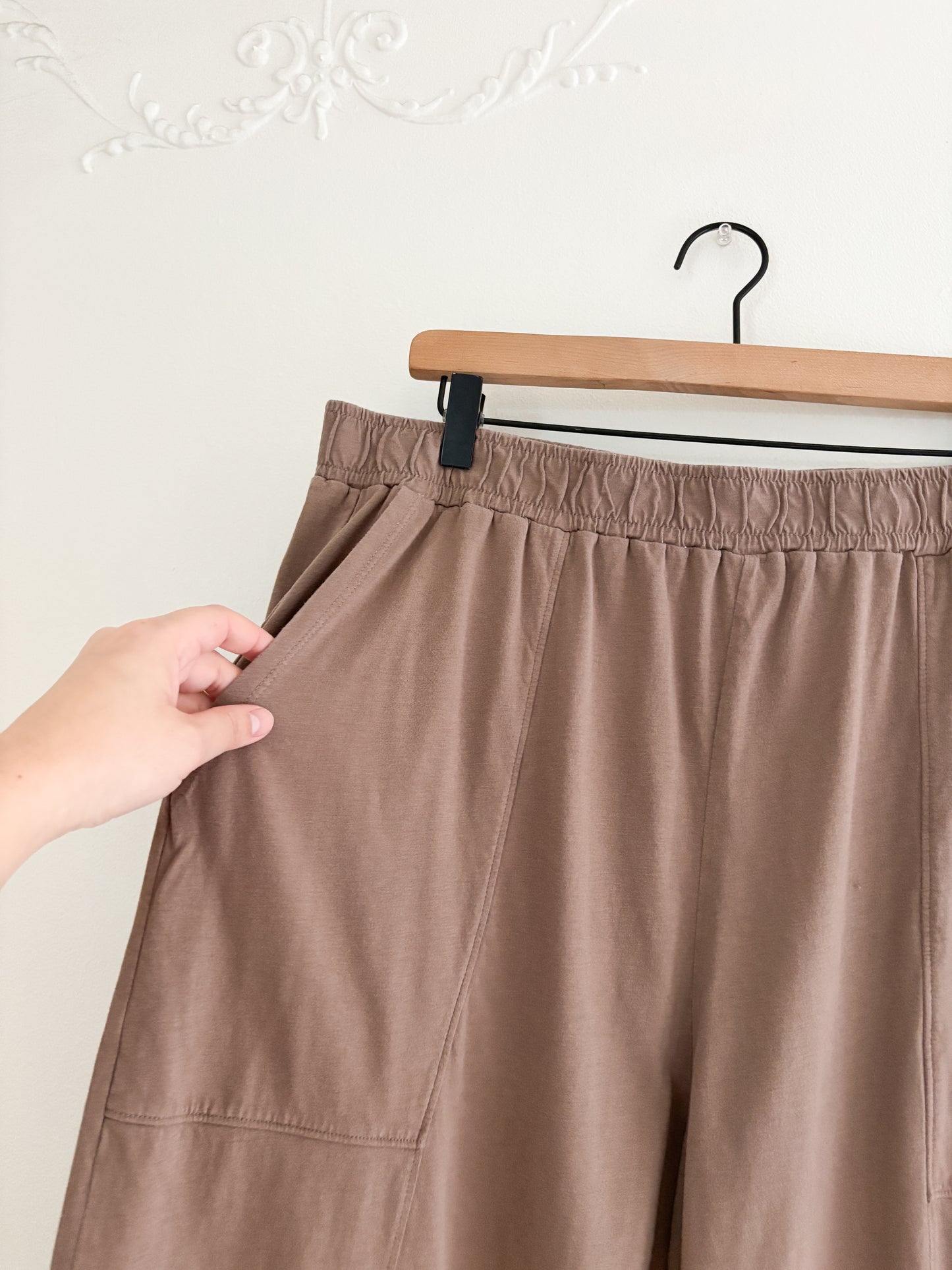 Madewell Seamed Tapered Lounge Pants (XL)