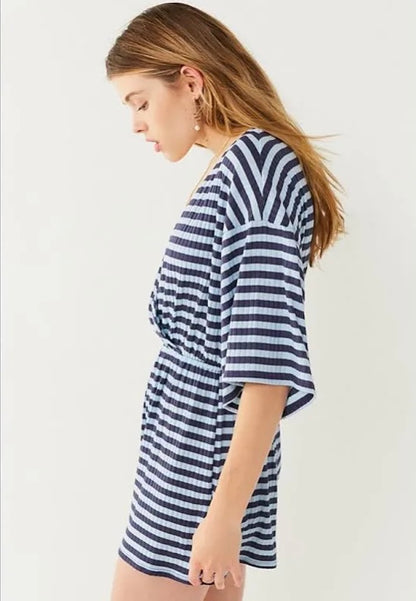 Urban Outfitters Striped romper (S)