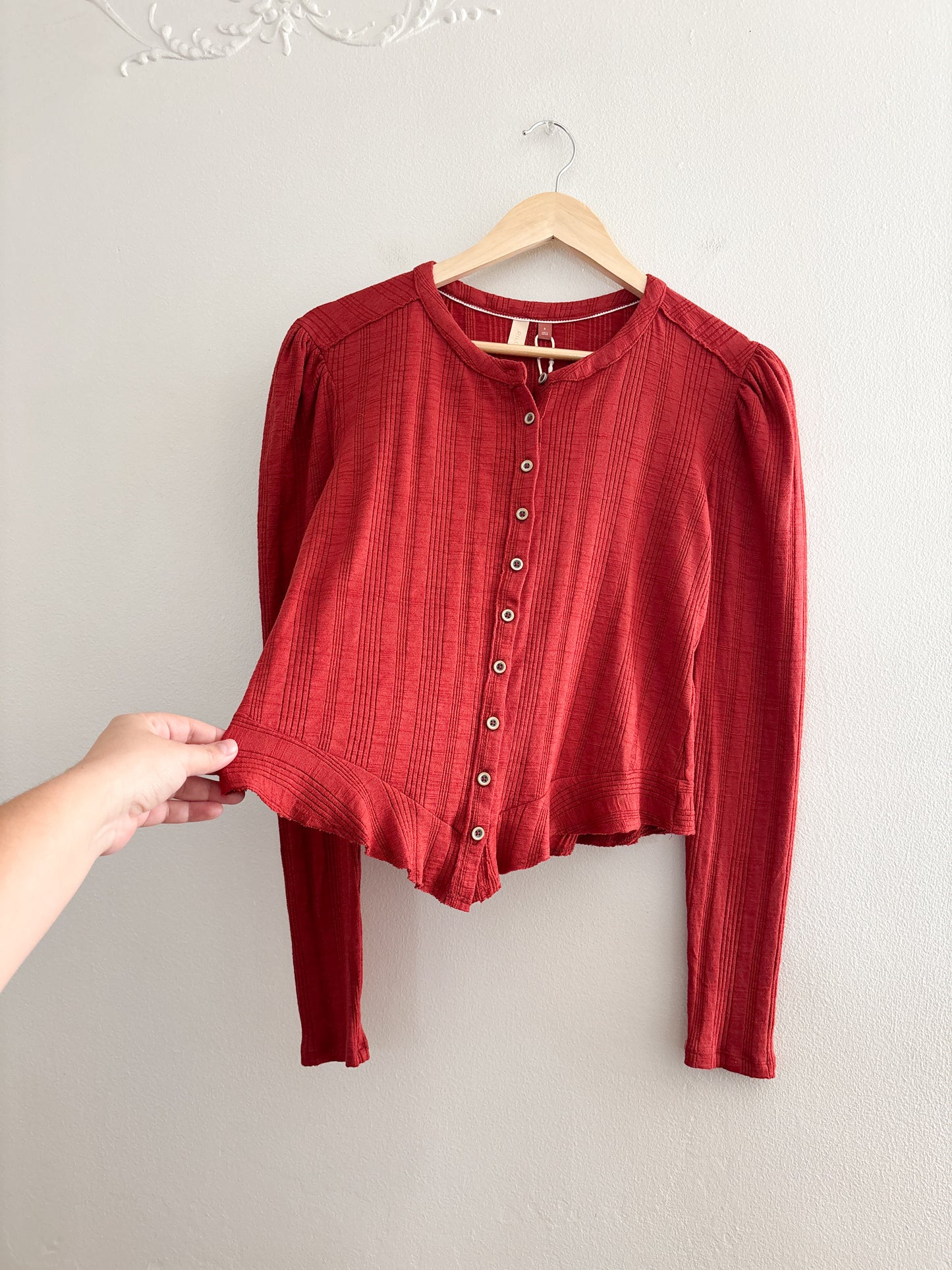 Pilcro Long Sleeve Top (S)