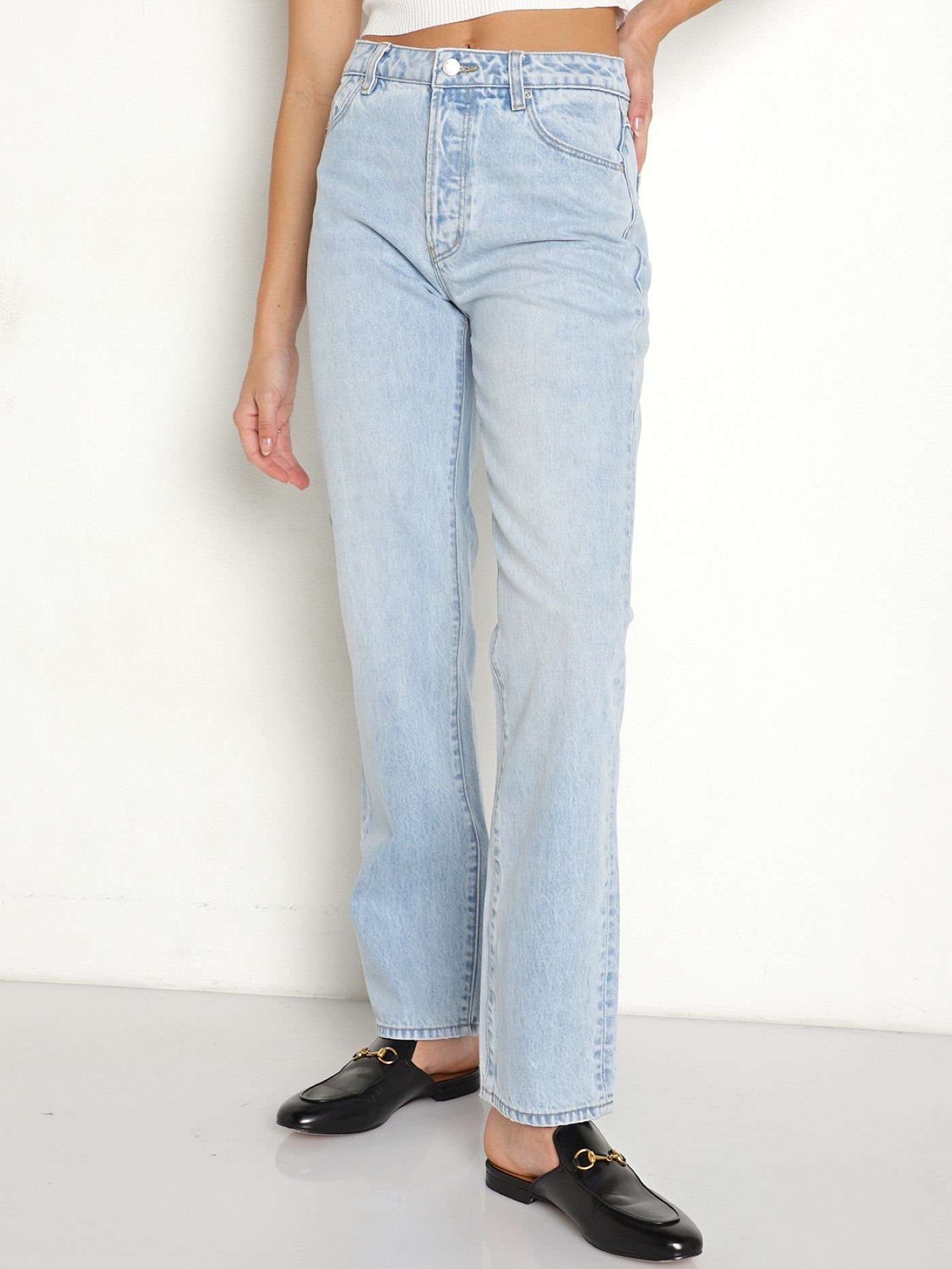 Rolla’s High Rise Straight Jeans (26)