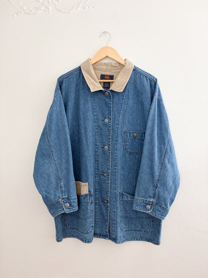 Vintage Route 66 Denim Jacket (L)