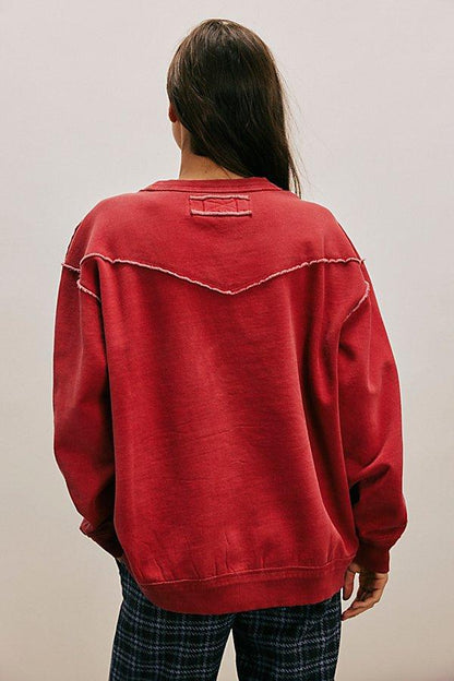 NWT Free People Wallace Pullover (XL)