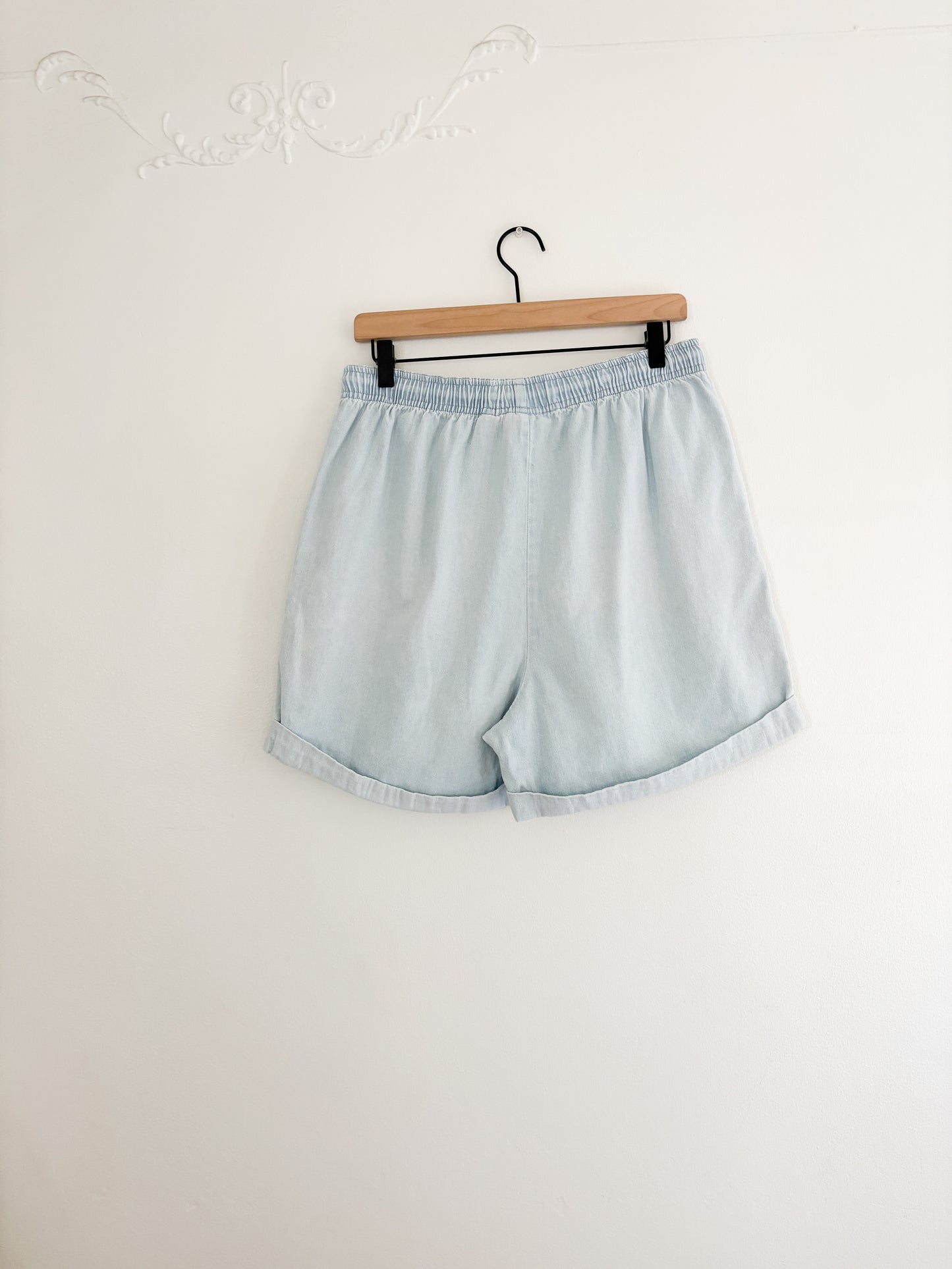 Vintage Denim Easy Shorts