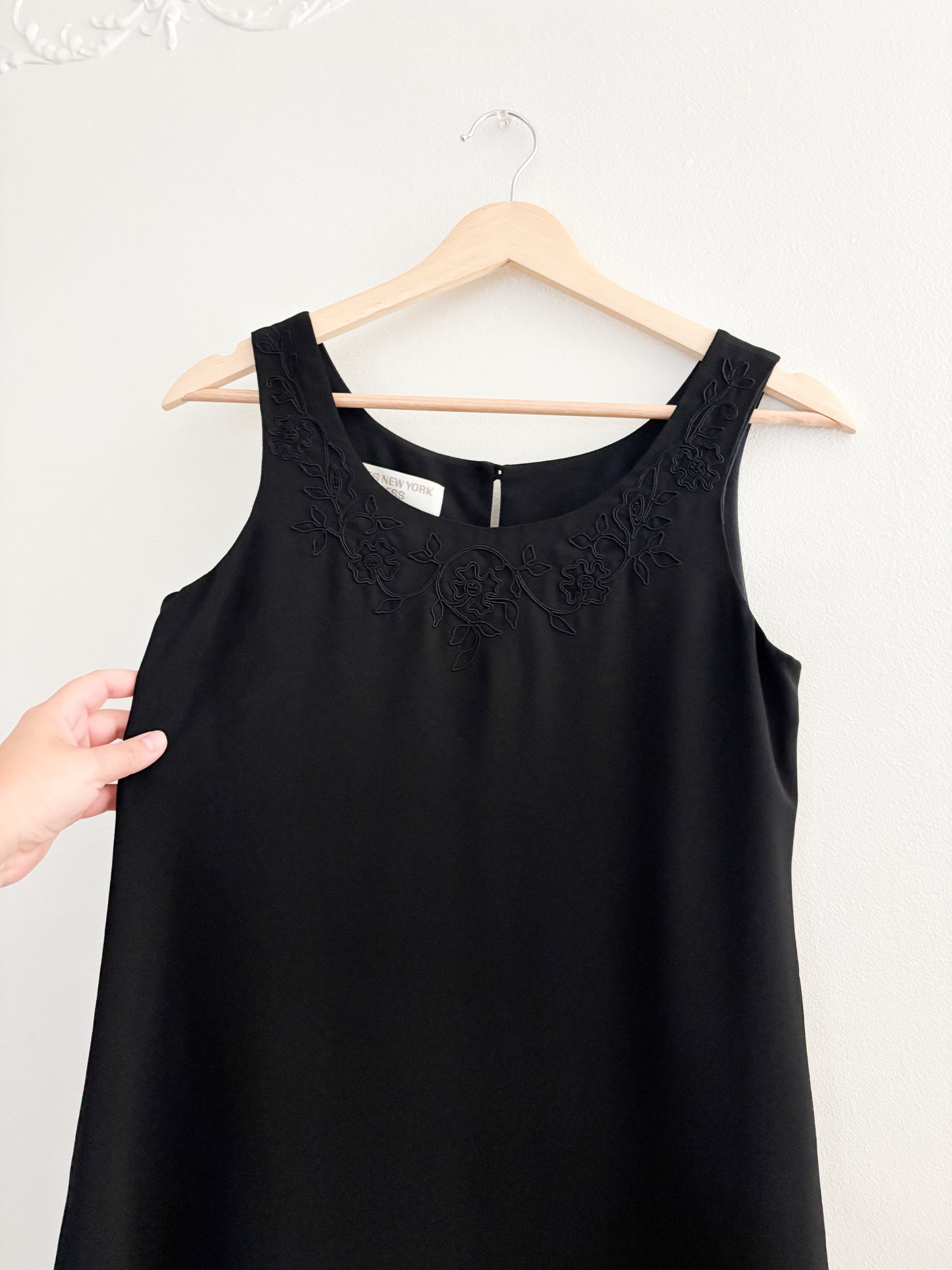 Vintage Jones NY Black Dress (4)