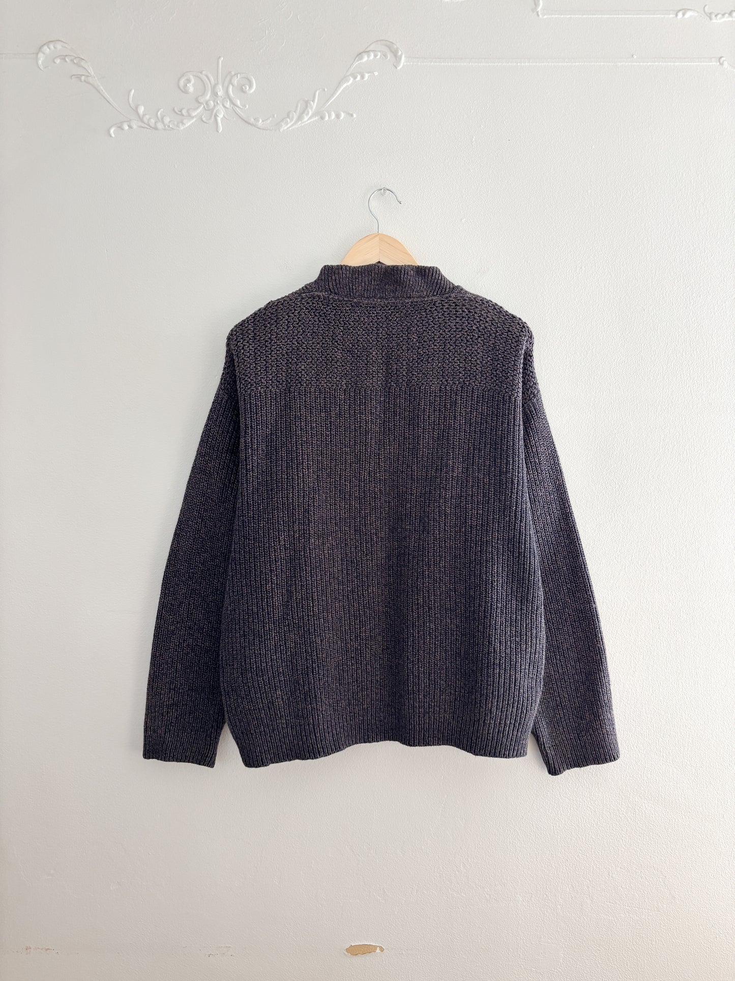 Vintage Old Glory Knit Henley (M)