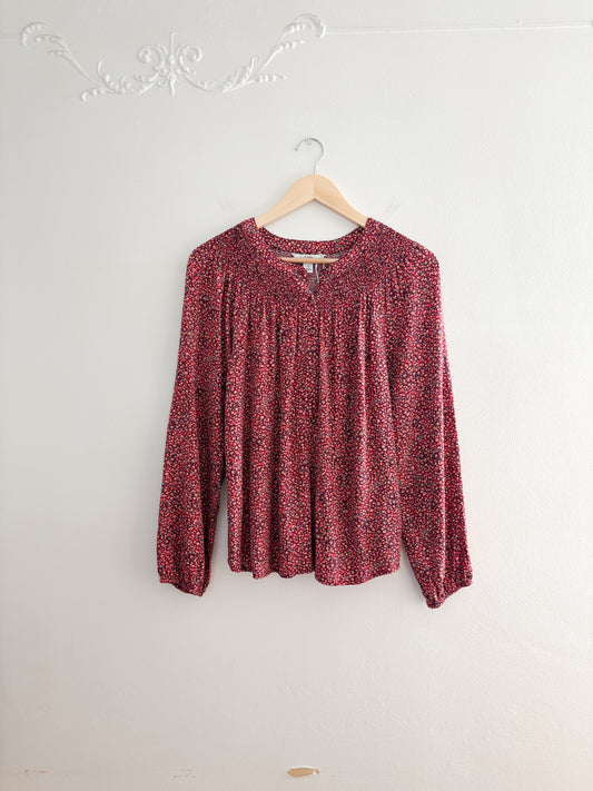 Croft & Barrow Floral Blouse (S)